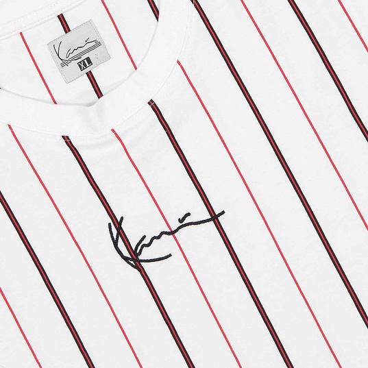Small Signature Pinstripe T-Shirt  large image number 4