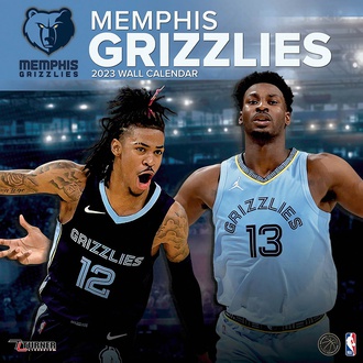 NBA Memphis Grizzlies Team Wall Calendar 2023