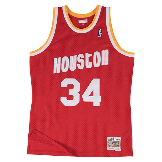 NBA HOUSTON ROCKETS 1993 SWINGMAN JERSEY HAKEEM OLAJUWON  large image number 1