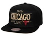 NBA CHICAGO BULLS WITH LOVE SNAPBACK CAP  large image number 1