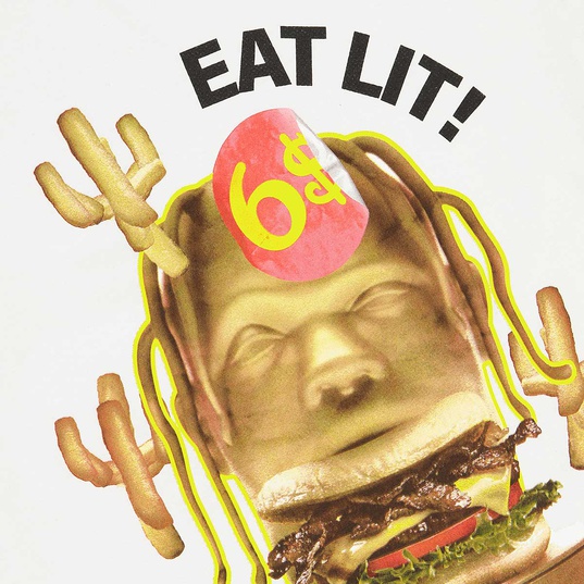 Eat Lit Oversize T-Shirt  large image number 4