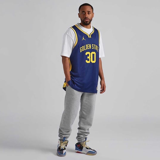 NBA GOLDEN STATE WARRIORS DRI-FIT STATEMENT SWINGMAN JERSEY STEPHEN CURRY  large image number 3