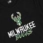 NBA SCRIPT T-SHIRT MILWAUKEE BUCKS  large numero dellimmagine {1}