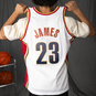 NBA CLEVELAND CAVALIERS 2009-10 SWINGMAN JERSEY LEBRON JAMES  large afbeeldingnummer 4