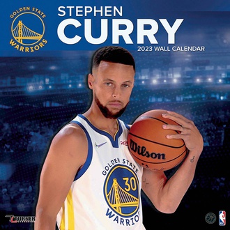 Golden State Warriors  - NBA - Stephen Curry - Calendar -2023