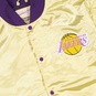 NBA LOS ANGELES LAKERS LIGHT WEIGHT SATIN JACKET  large image number 4