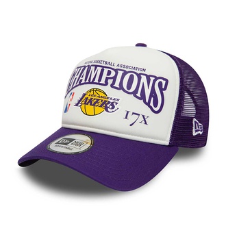 NBA LOS ANGELES LAKERS LEAGUE CHAMPIONS TRUCKER CAP