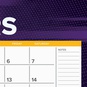 Los Angeles Lakers- NBA - Desk Calendar -2023  large Bildnummer 3