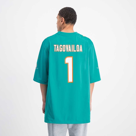 Miami Dolphins NFL Tua Tagovailoa Nike Throwback Jersey