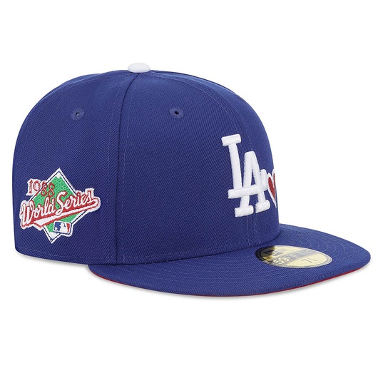 MLB LOS ANGELES DODGERS 59FIFTY HEART 1988 WORLD SERIES PATCH CAP  large image number 5