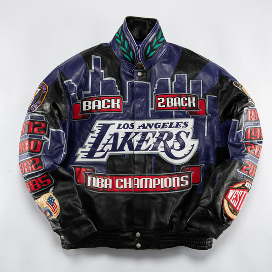 Jeff Hamilton Lakers NBA Championship Jacket