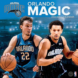 NBA Orlando Magic Team Wall Calendar 2023