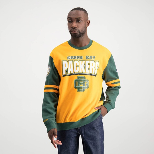 M&N NFL GREEN BAY PACKERS ALL OVER CREWNECK 2.0  large image number 2