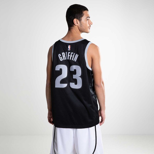 NBA Pistons 23 Blake Griffin 2019 All-Star White Swingman Men Jersey