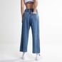 RIBCAGE PLEATED CROP NOW AND THEN JEANS WOMENS  large image number 3