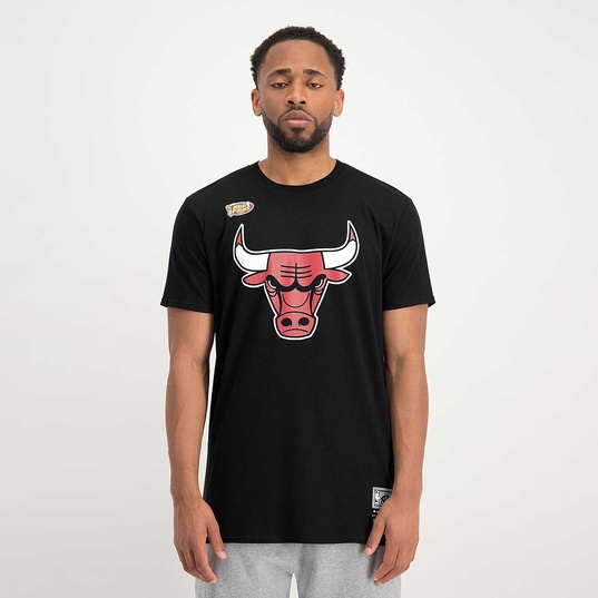 NBA CHICAGO BULLS Worn Logo Wordmark T-Shirt  large número de imagen 2