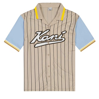 Varsity Pinstripe Baseball Shirt