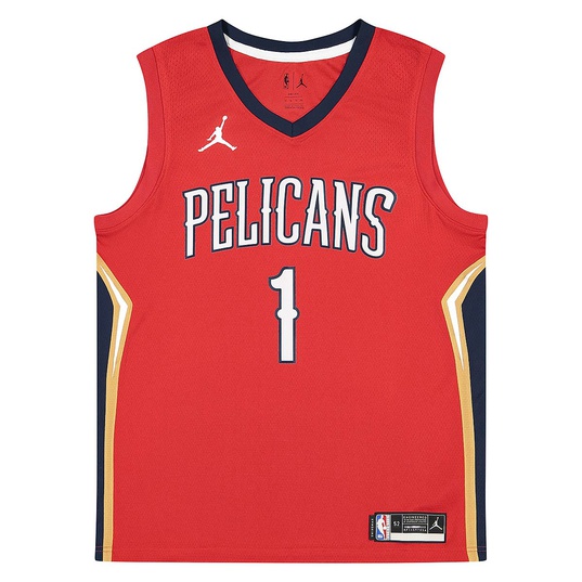 NBA SWINGMAN JERSEY NEW ORLEANS PELICANS WILLIAMSON STATEMENT 20  large image number 1