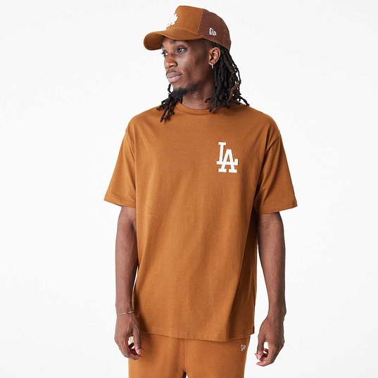 New Era League Essential Los Angeles Dodgers Oversized T-Shirt - Black