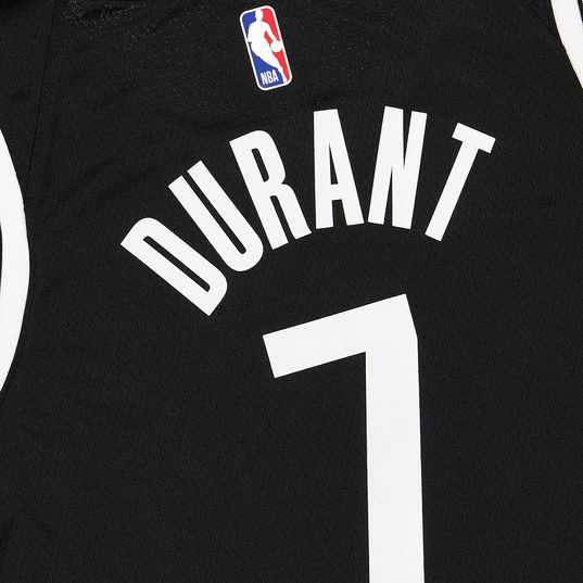 Kevin Durant Brooklyn Nets Icon Edition Swingman Jersey - Black - Throwback