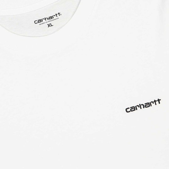 Script Embroidery T-Shirt  large afbeeldingnummer 4