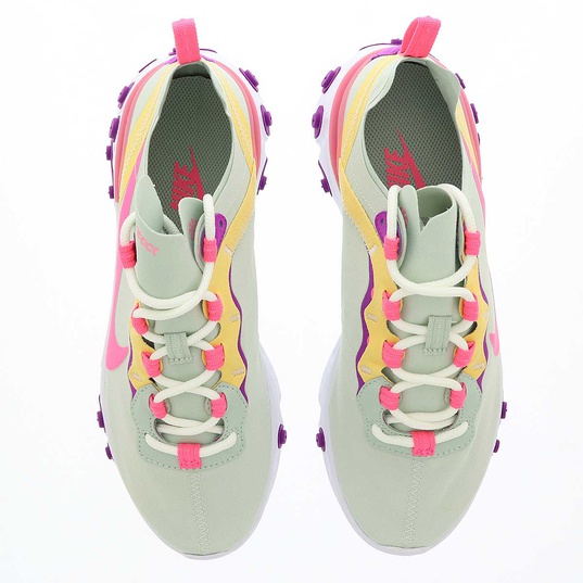 Nike Women's React Element 55 Pistachio Frost/Digital Pink - BQ2728-303