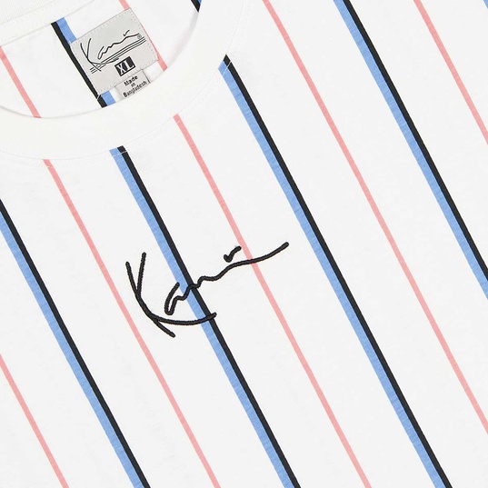 Small Signature Pinstripe T-Shirt  large número de imagen 4