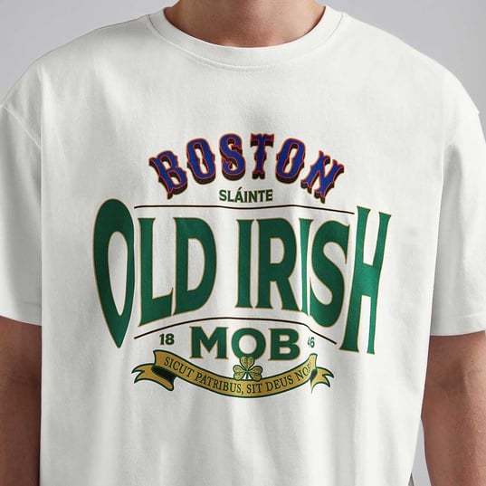 Old Irish Mob Oversize T-Shirt  large image number 4