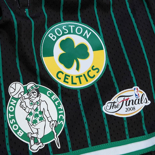 boston celtics shorts black