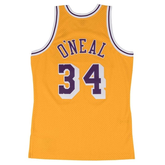 NBA LOS ANGELES LAKERS 1996-97 SWINGMAN JERSEY SHAQUILLE O'NEAL  large número de imagen 2