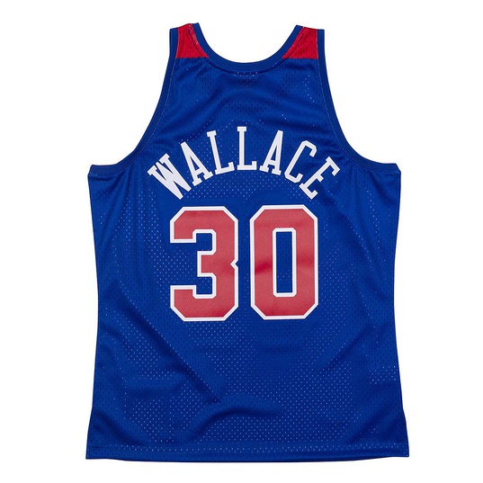 Shop Mitchell & Ness Washington Bullets Ben Wallace 96 NBA Swingman Jersey  SMJYCP19068-WBURYRD96BWA blue