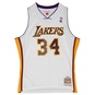 NBA LOS ANGELES LAKERS 2002 SHAQUILLE O'NEAL SWINGMAN JERSEY  large image number 1