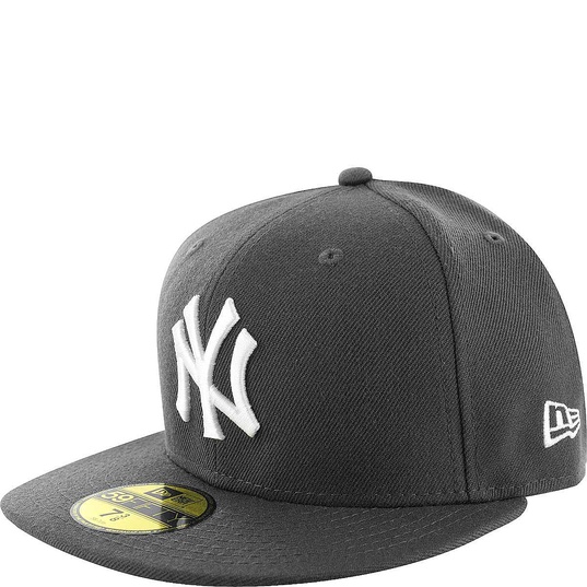 🏀 Get the New Fitted Era grey in Cap NY MLB 59FIFTY KICKZ Yankees 