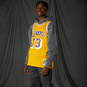 NBA Swingman Jersey LOS ANGELES LAKERS - DENNIS RODMAN  large image number 4
