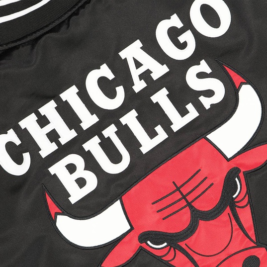 Mitchell & Ness Jacket NBA Team Origins Varsity Satin Jacket Chicago Bulls