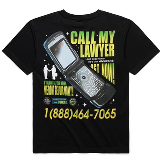 CALL MY LAWYER ACT NOW T-SHIRT