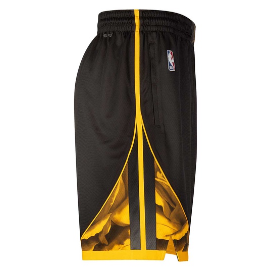 NBA GOLDEN STATE WARRIORS DRI-FIT CITY EDITION SWINGMAN SHORTS  large image number 2