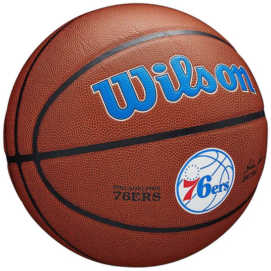 NBA PHILADELPHIA 76ERS TEAM COMPOSITE BASKETBALL  large image number 2