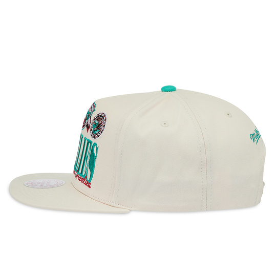 Vancouver Grizzlies Reframe Retro Off White Snapback - Mitchell & Ness cap