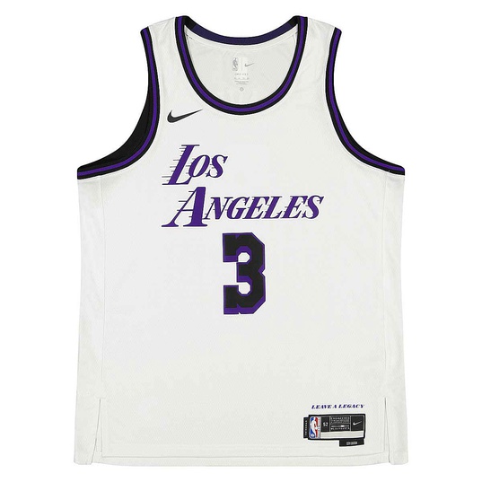 NBA LOS ANGELES LAKERS DRI-FIT CITY EDITION SWINGMAN JERSEY ANTHONY DAVIS  large image number 1