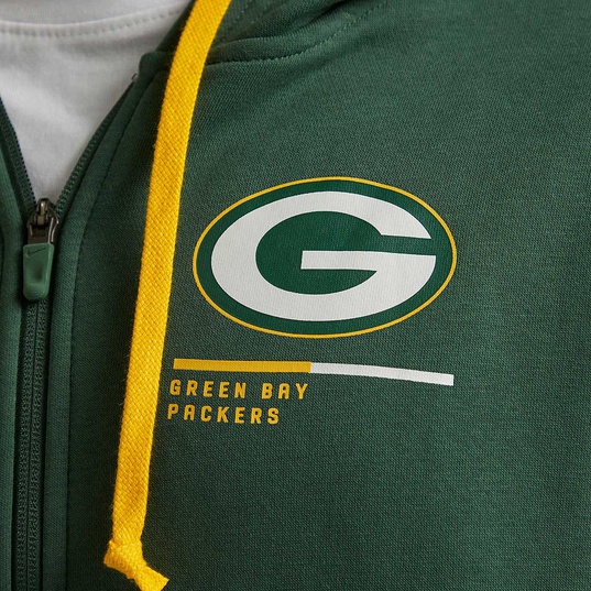 NFL Green Bay Packers Legacy Fleece Zip Hoody  large afbeeldingnummer 4