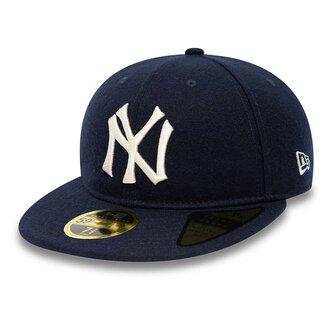 MLB NEW YORK YANKEES COOPS WOOL RETRO CROWN 59FIFTY CAP