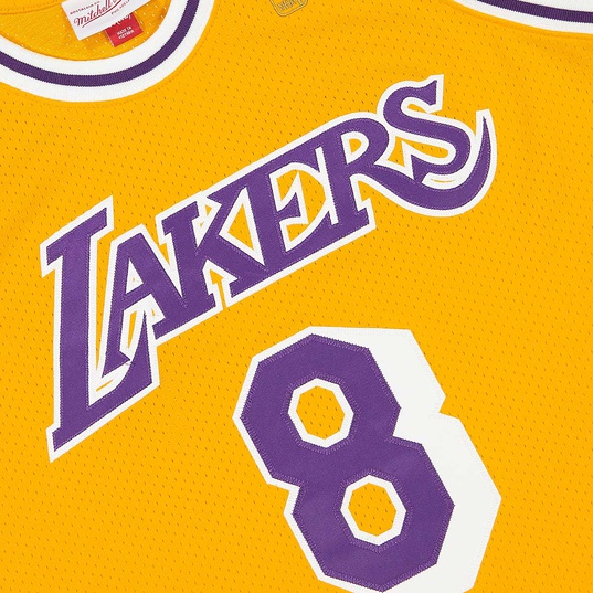 NBA LOS ANGELES LAKERS 1996-97 KOBE BRYANT #8 AUTHENTIC JERSEY  large image number 4