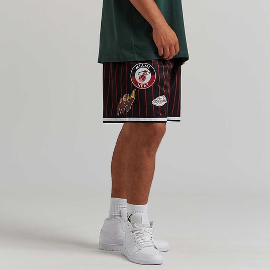 NBA MiAMI HEAT CITY COLLECTION MESH SHORTS  large image number 5