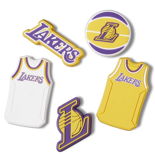 NBA Los Angeles Lakers Jibbitz 5Pck  large Bildnummer 1