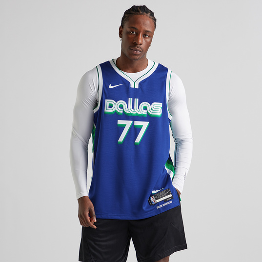 Nike Dallas Mavericks Youth City Edition Swingman Jersey - Luka Doncic - White
