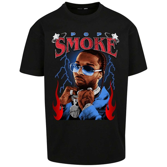 Pop Smoke Faith Oversize T-Shirt  large image number 1