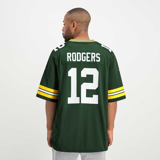 NFL Green Bay Packers Aaron Rodgers Home Football Jerse  large image number 3