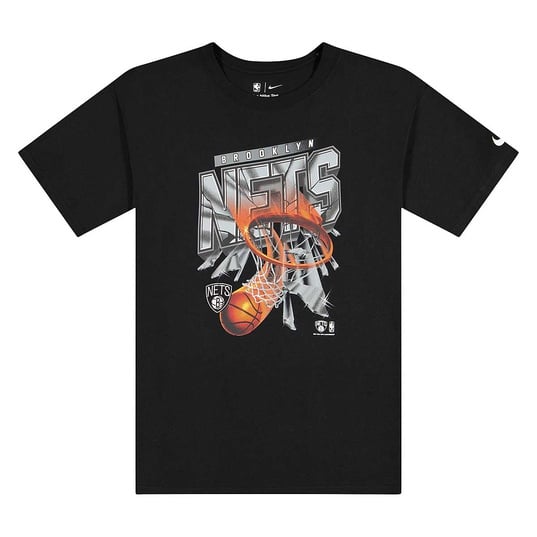 NBA BROOKLYN NETS COURTSIDE SHATTERED T-SHIRT  large image number 1