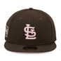 MLB ST. LOUIS CARDINALS PINK UNDERBRIM 59FIFTY CAP  large image number 3
